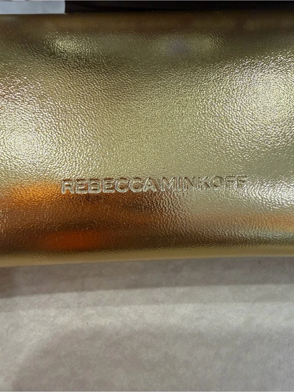 REBECCA MINKOFF  Round eyeglasses with Metallic Case - Women's Accessories